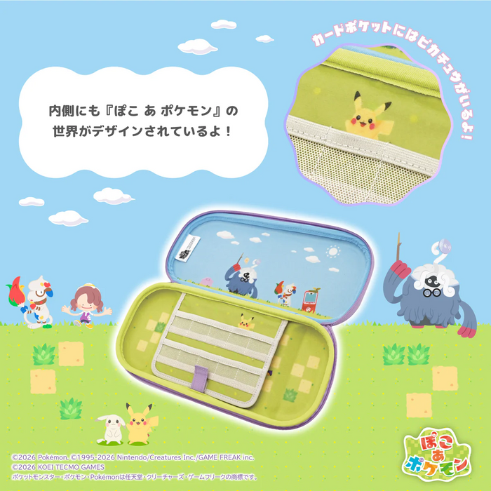 Hori 3D Hybrid Hard Pouch for Nintendo Switch 2 - Pokemon Pokopia [NSX-182A]