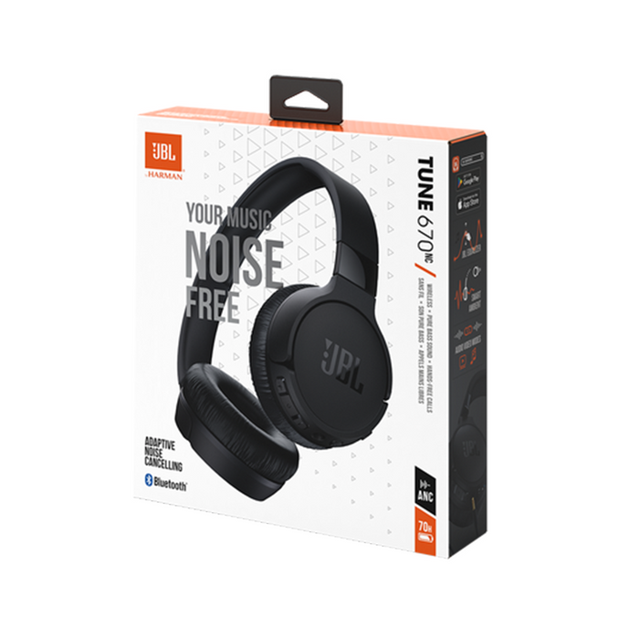 JBL Tune670 NC Headphone - Black