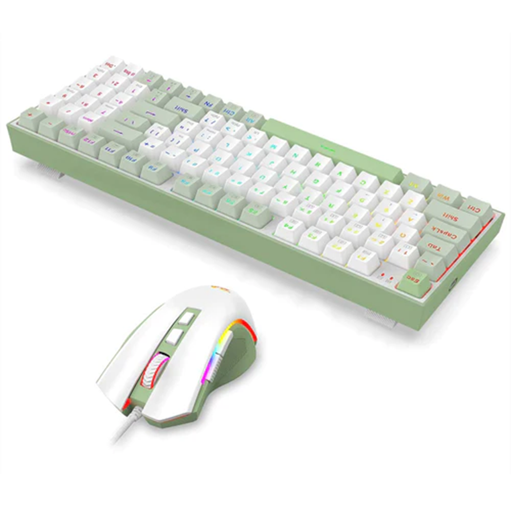 Redragon S134 Ultimate Gaming RIG Mechanical Keyboard & Mouse Combo ...