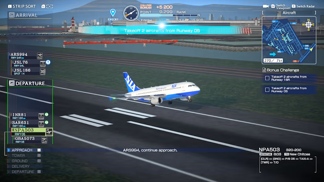 Nintendo Switch I am an Air Traffic Controller - AIRPORT HERO HANEDA (JPN-ENG)