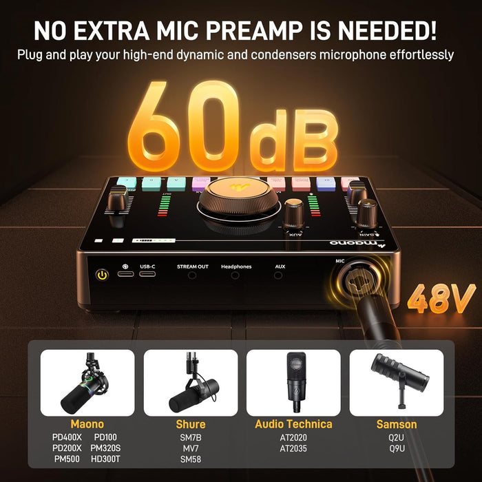 Maono Caster C2 NEO Streaming Mixer