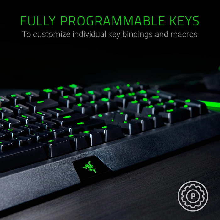 Razer BlackWidow Essential Mechanical Gaming Keyboard - Black [Green Switch]