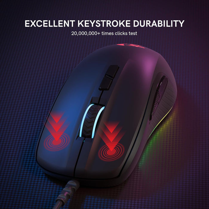 Redragon M718-AIR Stormrage Air RGB Wired Gaming Mouse