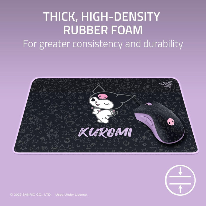 Razer DeathAdder Essential & Goliathus Mouse Mat Bundle - Kuromi Edition [83-03850400-B3M1]