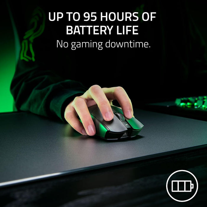 Razer Wireless Viper V3 Pro  Ultra-Lightweight HS E-Sports Mouse - Black [01-05120100-R3A1]
