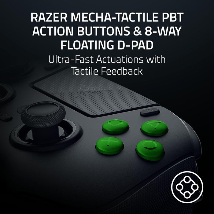 Razer Raiju V3 Pro Wireless Gaming Controller (PS5/PC) - Black [06-05580100-R3UA]