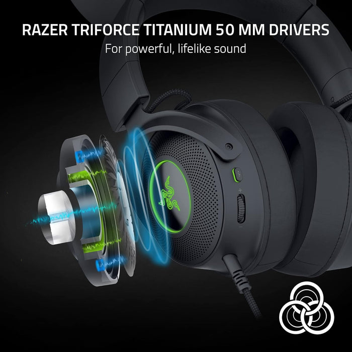 Razer Kraken Kitty V2 Pro RGB Headset with Interchangeable Ears