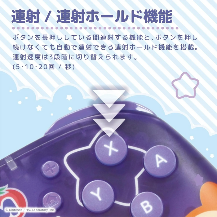 Hori Wireless Horipad Turbo for Nintendo Switch 2 - Kirby & Waddle Dee [NSX-124A]