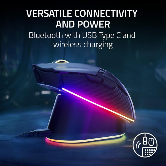 Razer Wireless Cobra PRO Customizable Gaming Mouse - White  [01-04660200-R3A1]
