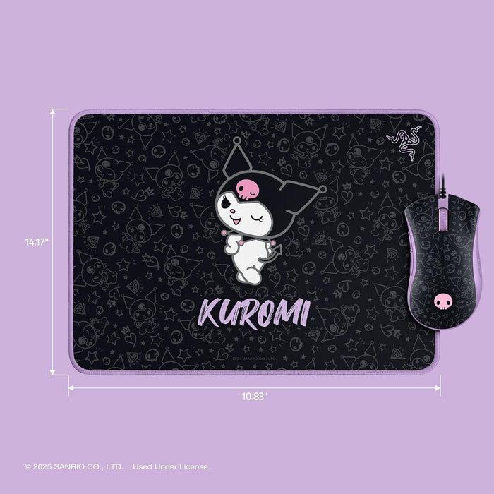Razer DeathAdder Essential & Goliathus Mouse Mat Bundle - Kuromi Edition [83-03850400-B3M1]