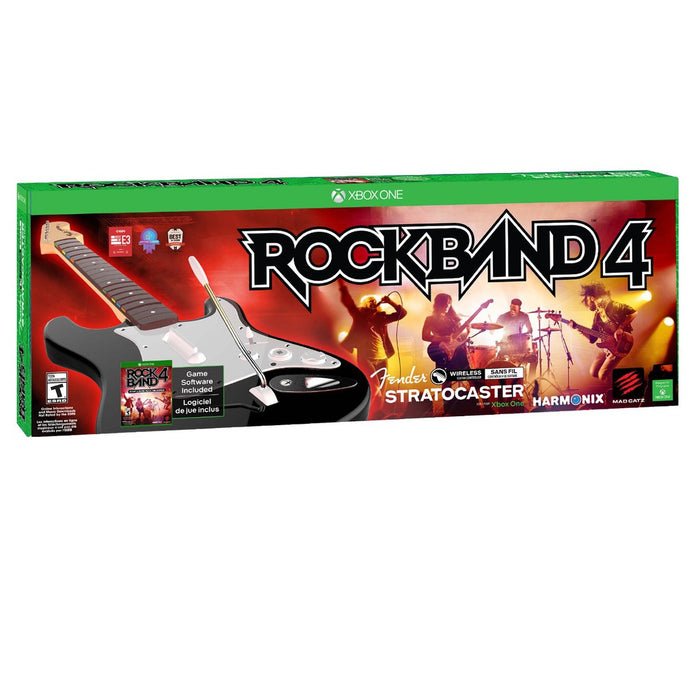 Xbox One Rock Band 4 with Wireless Guitar Bundle