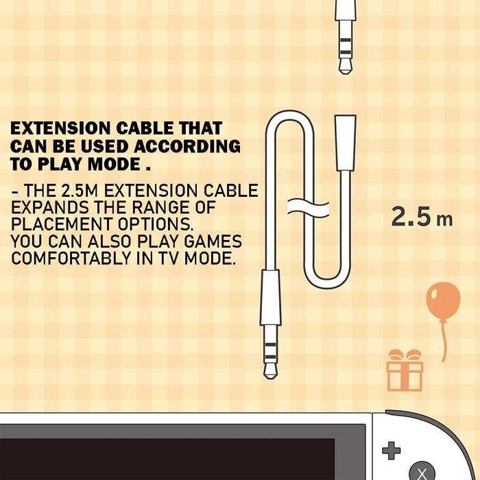 Hori Gaming Headset Standard for Nintendo Switch 2 - DIY Life [NSX-179A]