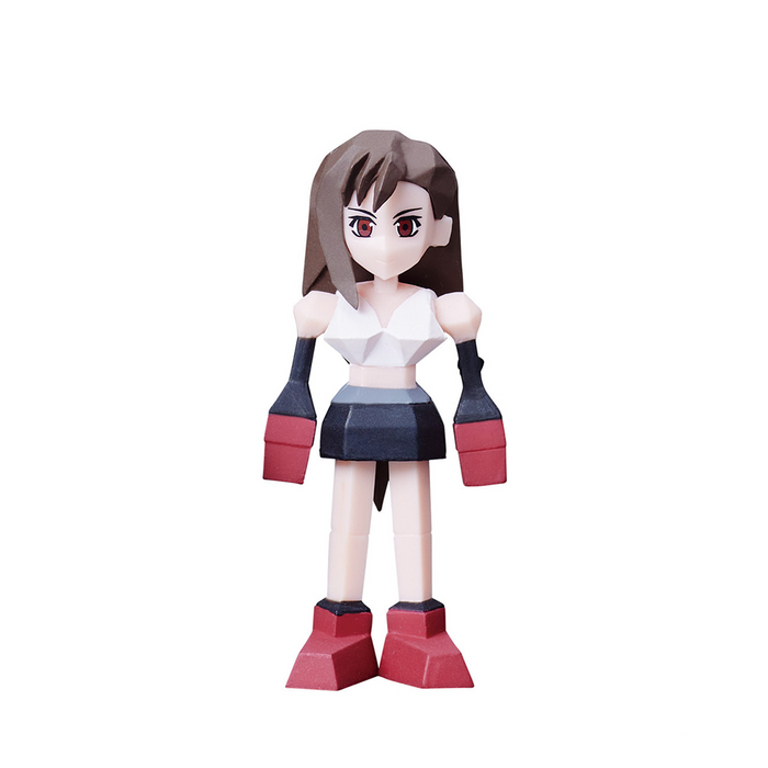 Final Fantasy VII Polygon Figure Volume 1 Display Box (Set of 8)
