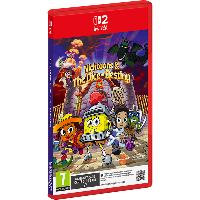 Nintendo Switch 2 Nicktoons & The Dice of Destiny - Game-Key-Card  (EU)