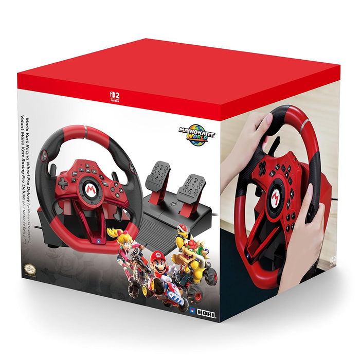 Hori Mario Kart Racing Wheel Pro Deluxe for Nintendo Switch 2 [NSX-123A]