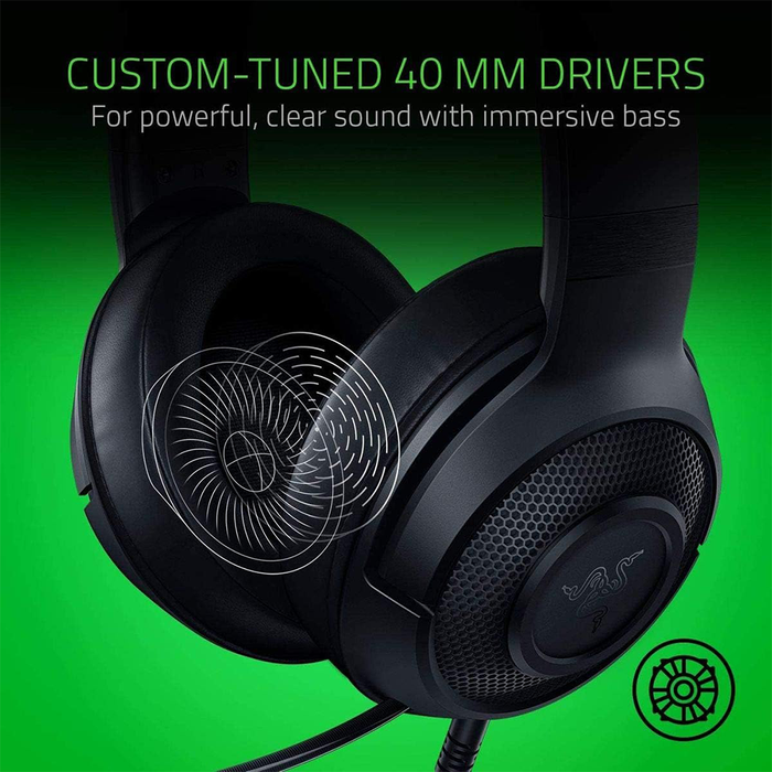 Razer Wired Kraken X Lite Essential Gaming Headset [RZ04-02950100-R381]