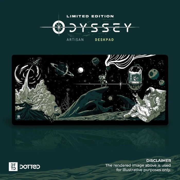 Dotted Desk Pad - Odyssey (900x400x4mm)