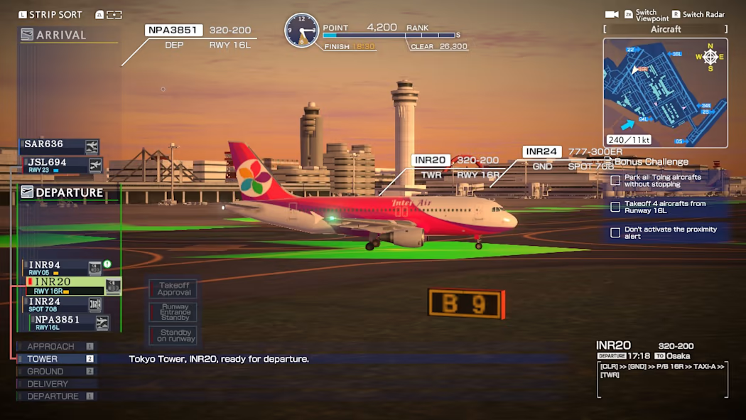 Nintendo Switch I am an Air Traffic Controller - AIRPORT HERO HANEDA (JPN-ENG)