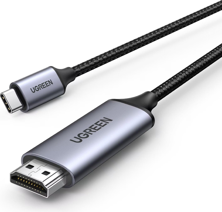 UGreen USB-C to HDMI Cable 1.5M Gray/Black [MM142/50570]
