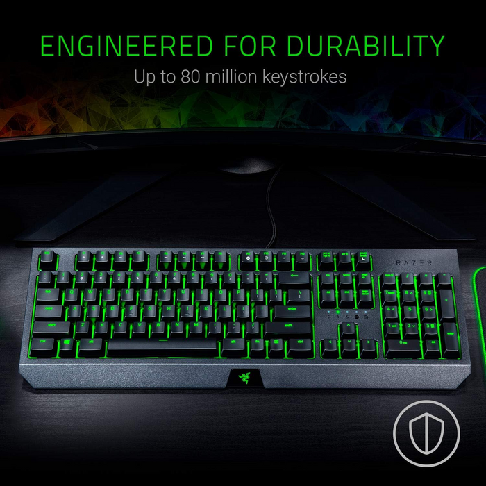 Razer BlackWidow Essential Mechanical Gaming Keyboard - Black [Green Switch]