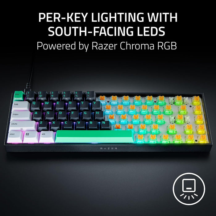 Razer Reclusa X Mini 65% Gaming Keyboard - Black
