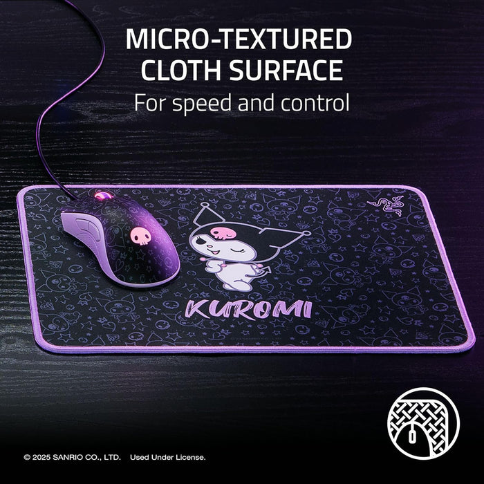 Razer DeathAdder Essential & Goliathus Mouse Mat Bundle - Kuromi Edition [83-03850400-B3M1]