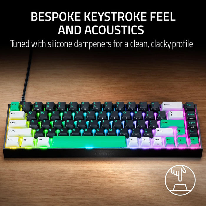 Razer Reclusa X Mini 65% Gaming Keyboard - Black