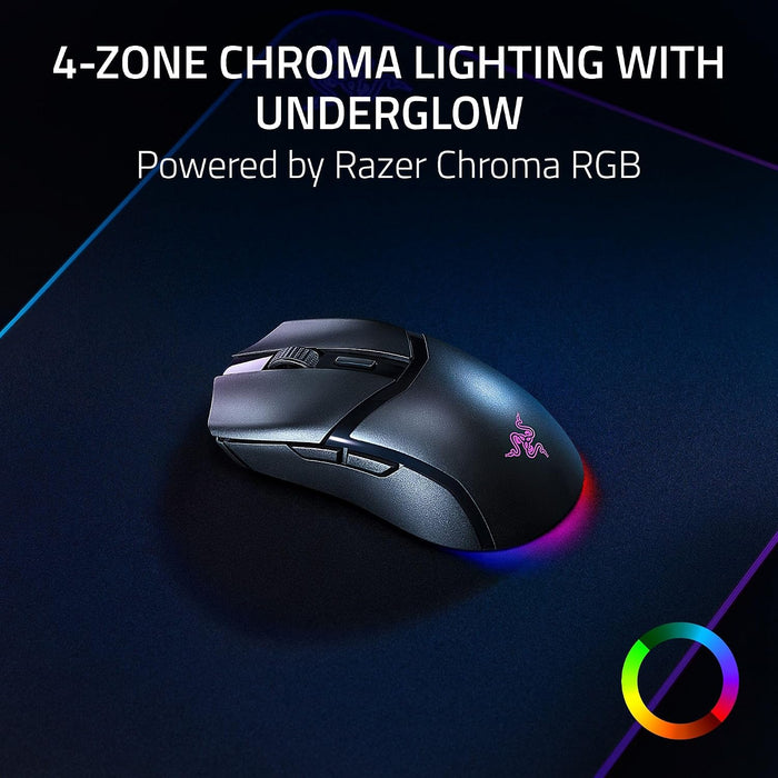 Razer Wireless Cobra HyperSpeed Lightweight Customizable Gaming Mouse - Black [01-05570100-R3A1]