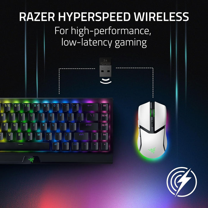 Razer Wireless Cobra PRO Customizable Gaming Mouse - White  [01-04660200-R3A1]