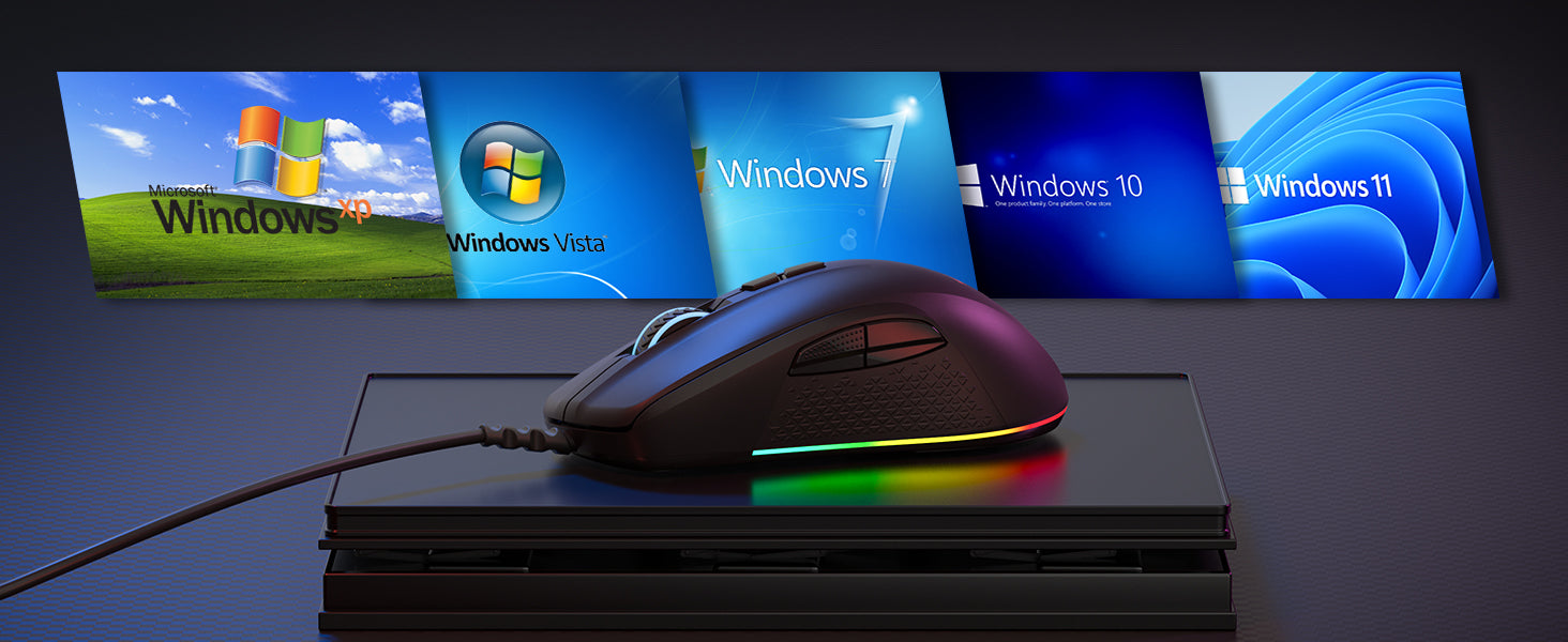 Redragon M718-AIR Stormrage Air RGB Wired Gaming Mouse