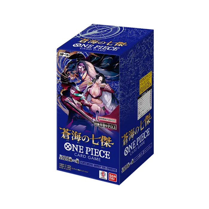 One Piece TCG JPN Booster Box - The Azure Sea`s Seven - [OP-14] (24 Packs)