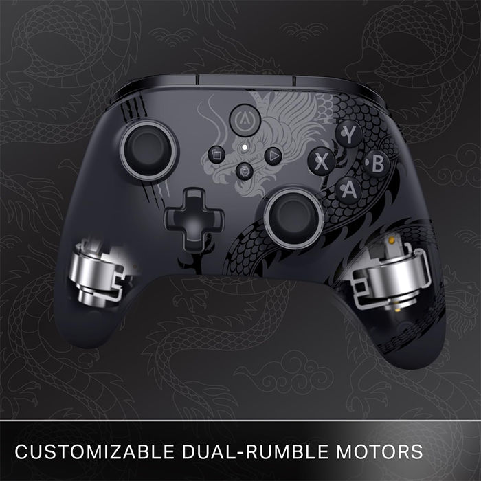 Controller Dragon PowerA Wireless Battle Dragon Controller for PC - Black Glossy — GAMELINE