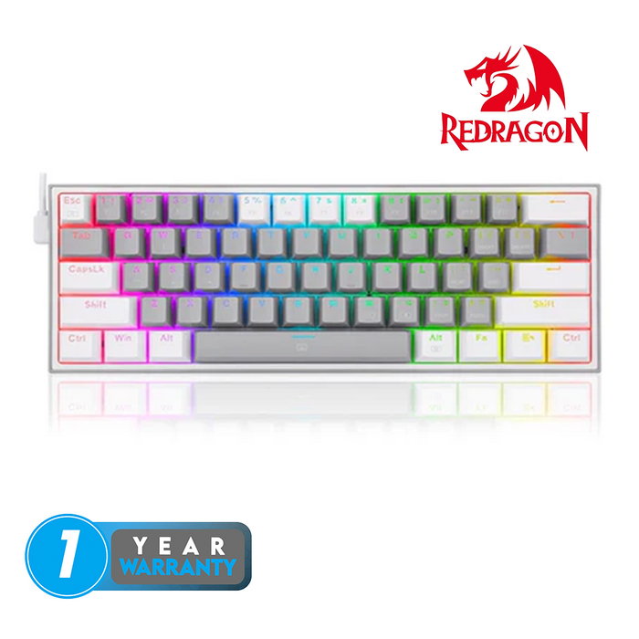 Redragon Wired K617 FIZZ 61 Keys Gaming Keyboard