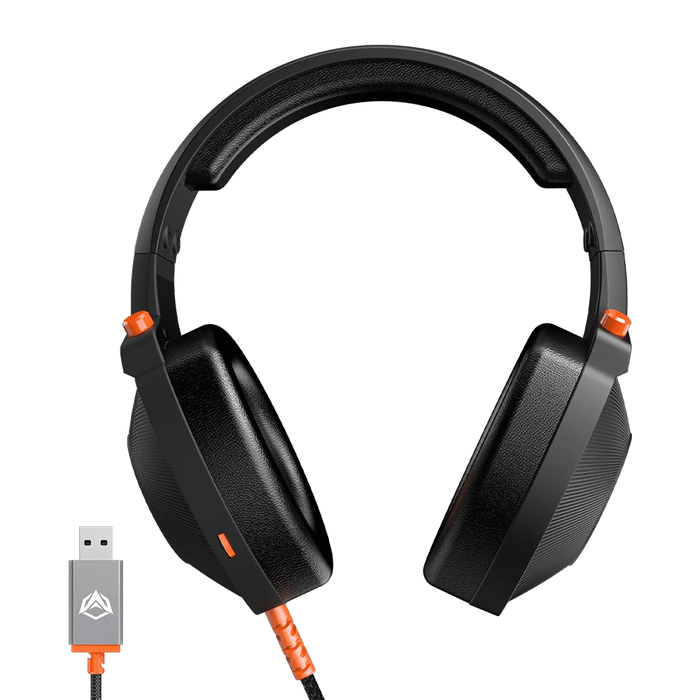 Meetion HP012 USB Gaming Headset - Black + Orange