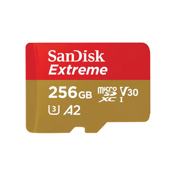 SanDisk Micro SDXC Extreme SDSQXAV for Mobile Gaming - 256G