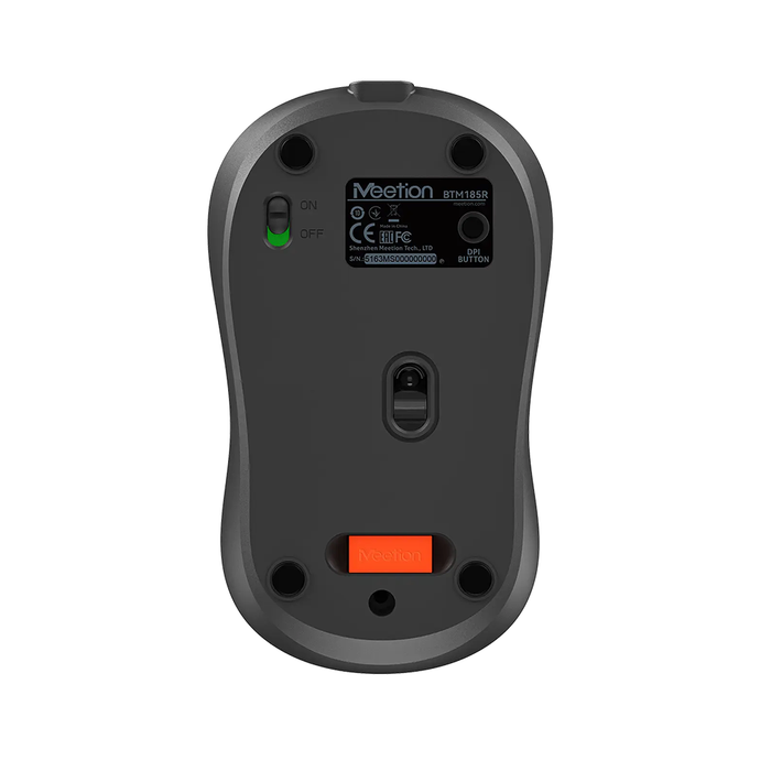 Meetion BTM185R Wireless Mouse - Black
