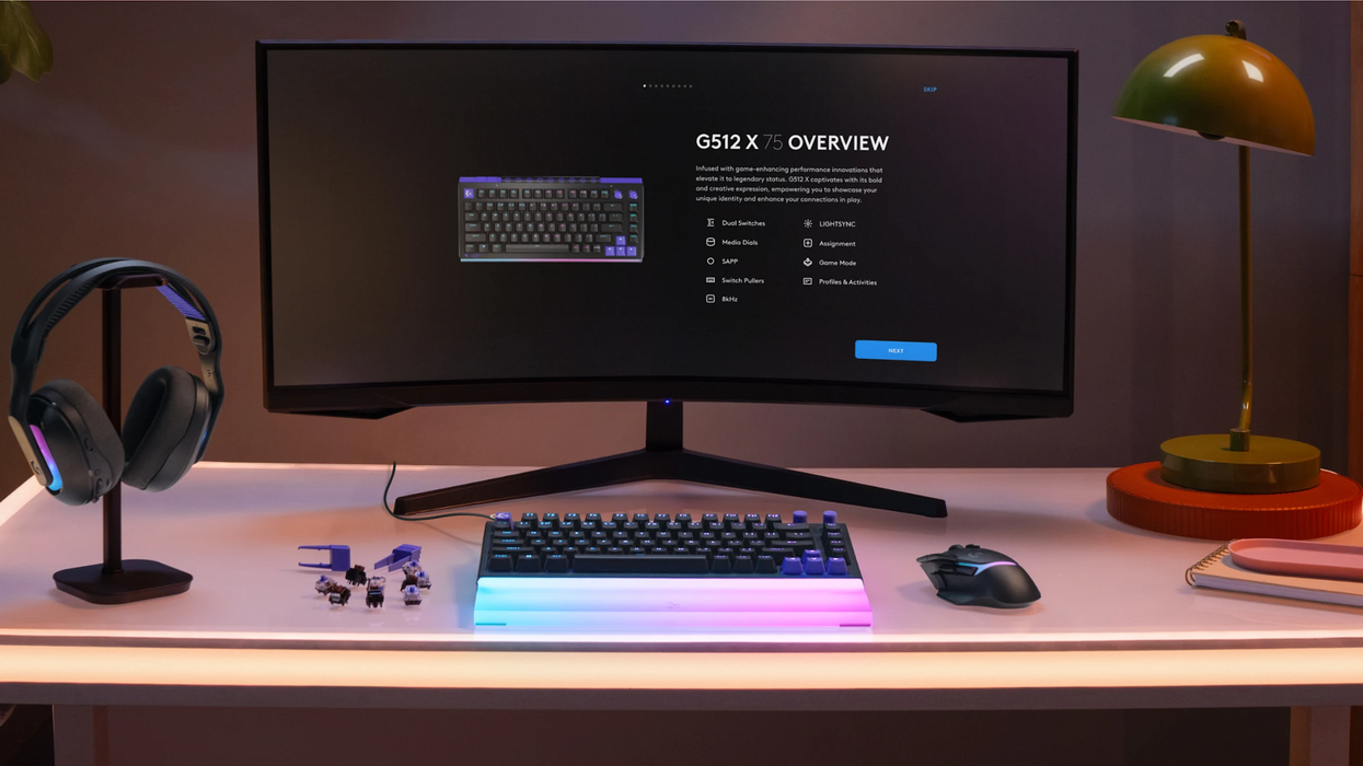 Logitech G512 X 75 Gaming Keyboard - Tactile