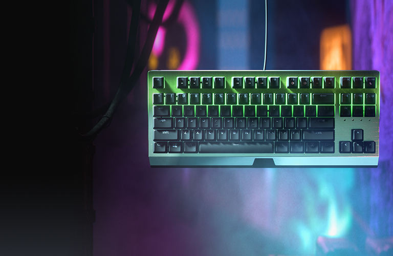 Razer BlackWidow V3 Tenkeyless Mechanical Keyboard - Black [Yellow Switch]