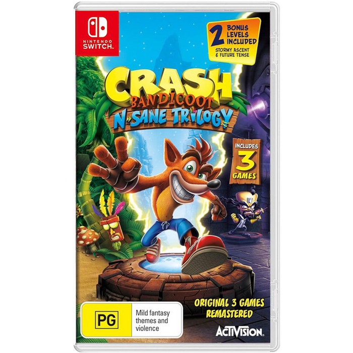 Nintendo Switch Crash Bandicoot N-Sane Trilogy (AU & EU)