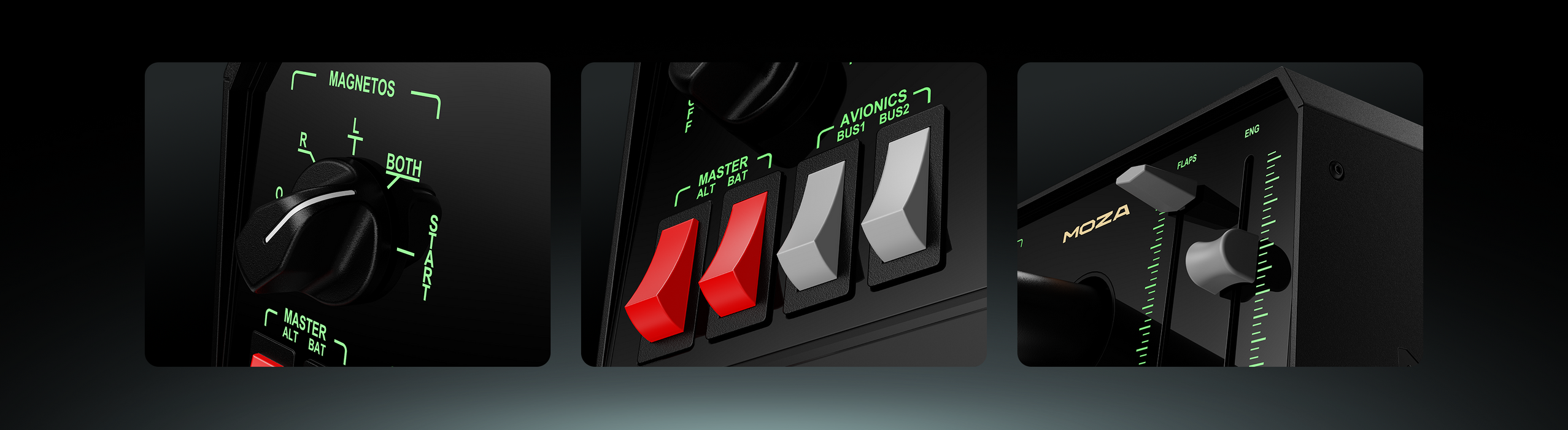Moza AY90 Force Feedback Yoke Base [AS033]