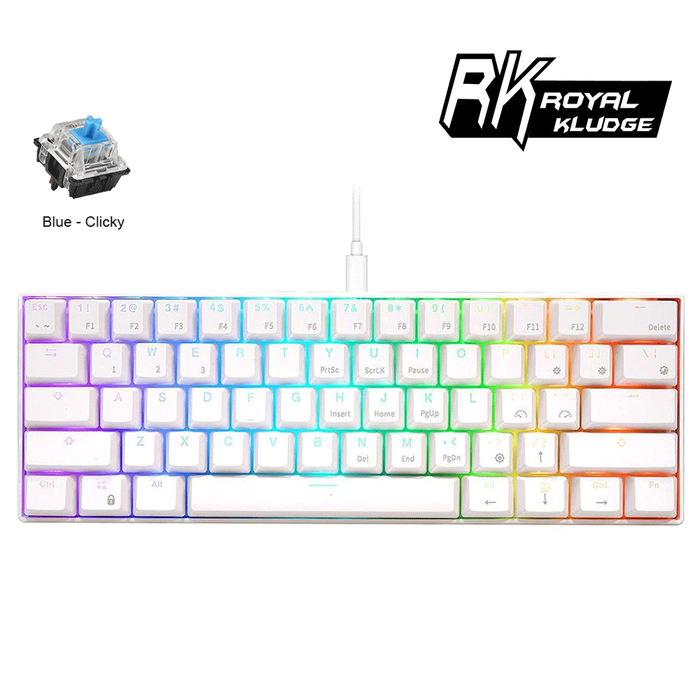 Royal Kludge RK61 RGB Mechanical Keyboard Hot Swappable