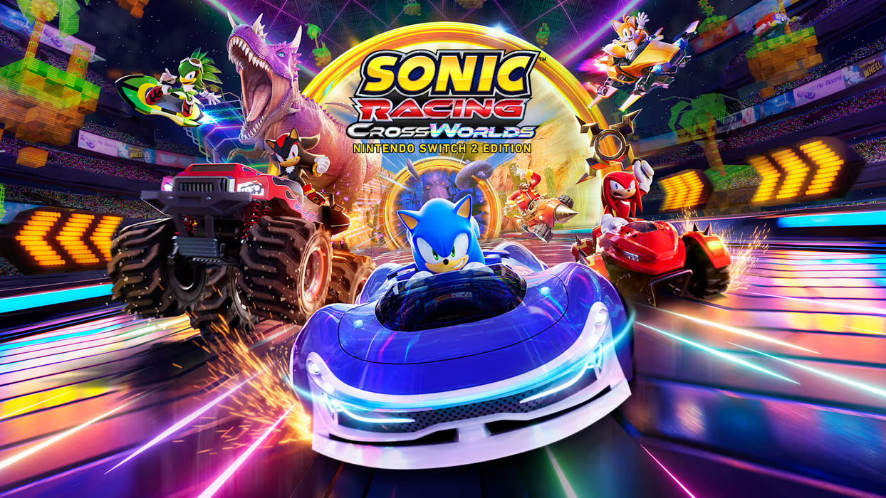[PRE-ORDER] Nintendo Switch 2 Sonic Racing CrossWorlds - Game Key Card (US) [Release Date: March 26, 2026]
