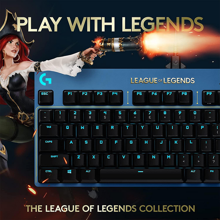 Logitech PRO Gaming Keyboard -  League of Legends [GX Brown Tactile]