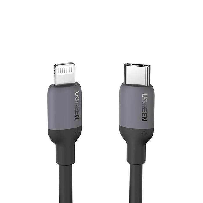 UGreen USB C to Lightning Silicon Cable 1M