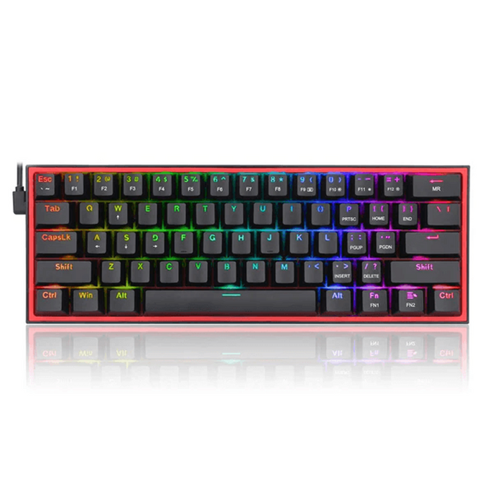 Redragon Wired K617 FIZZ 61 Keys Gaming Keyboard