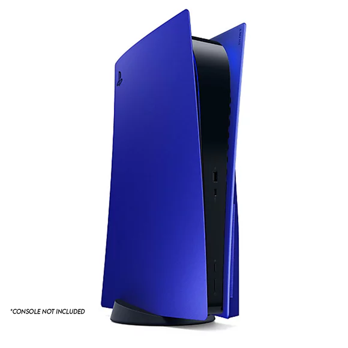 PlayStation Console Covers for PS5 Disc Edition - Cobalt Blue