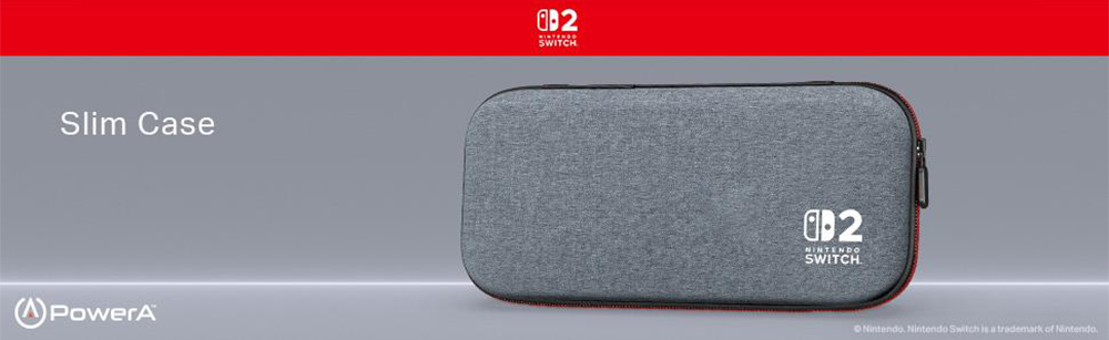 PowerA Slim Case for Nintendo Switch 2 - Grey
