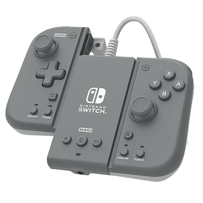 Hori Wired Split Pad Pro Attachment Set for NS - Charcoal Gray [NSW-426A]