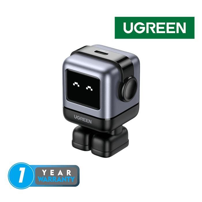 UGreen Nexode RG 30w USB-C GaN Fast Charger - Space Gray [CD359/15550]