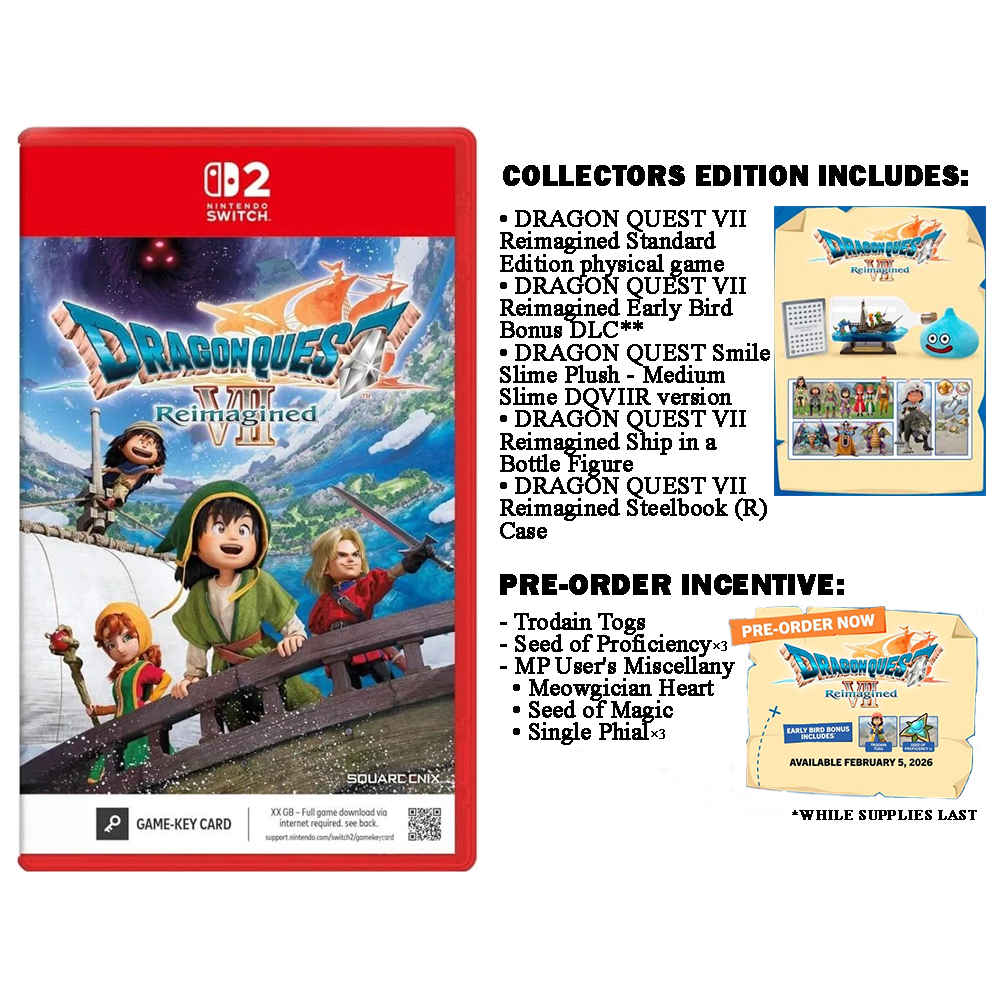 Nintendo Switch DRAGON QUEST I & II Nintendo Switch Dragon Quest Builders 2 Nintendo Switch - 1,229.17 TL + KDV